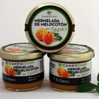 Mermelada de melocotón a base de Stevia